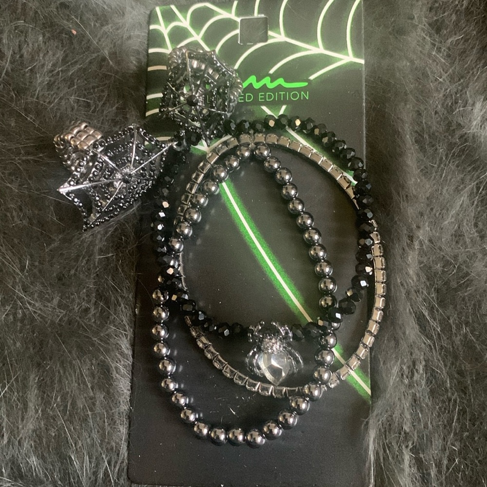 Halloween Spider Jewelry Bundle